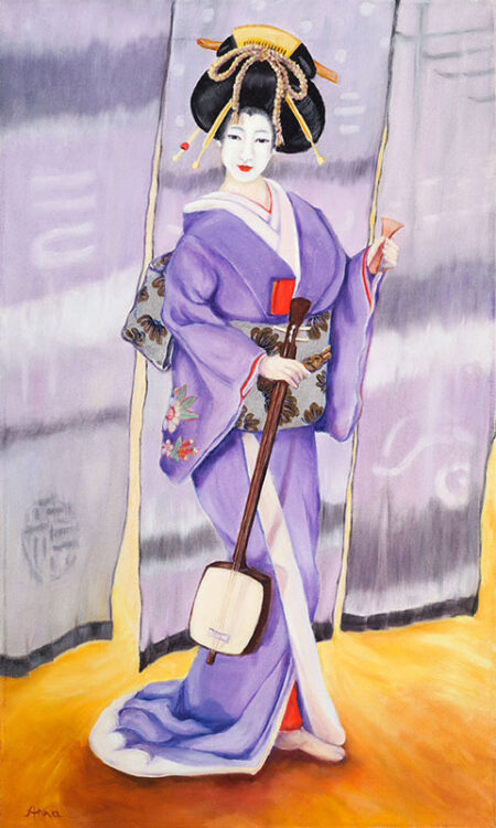 Kimono In Purple