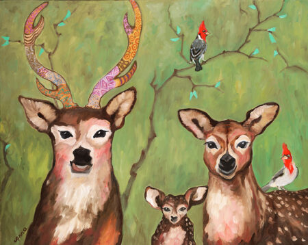 What A Deer Family