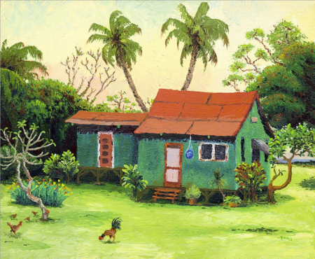 Chickens In The Yard
